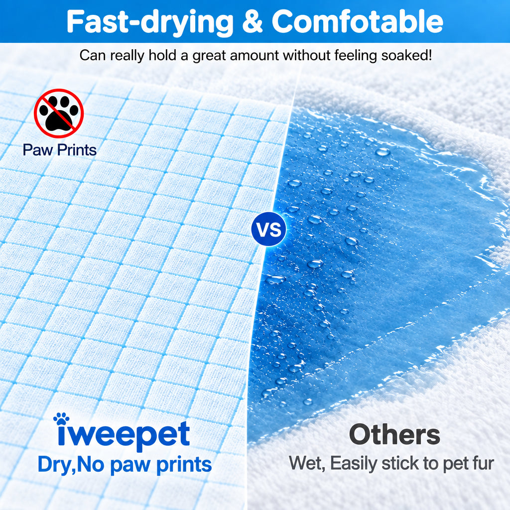 XXXXL 36"X36" Thicken Heavy Absorbency Dog Pad Extra Large- Jumbo Disposable Polymer Quick Dry No Leaking Pee Pads for Dogs, Cats, Rabbits Pets 30 Counts