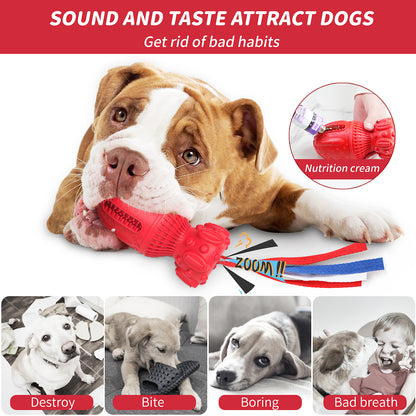 Dog Squeaky Toy for Large Medium Chewers, Interactive Dog Toys."Clearance Product, Random Color, Please Don'T Purchase If You Mind."